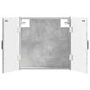 vidaXL Cabinet pour cible UTRECHT Gris b&eacute;ton 52,5 x 10,5 x 53,5 cm