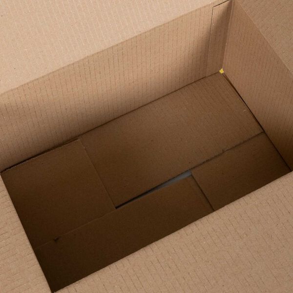 vidaXL Bo&icirc;te Pliable 50 pcs Naturel 35 x 24 x 15 cm Carton