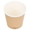 vidaXL Tasses &agrave; caf&eacute; en papier 120 ml 1000 pcs Marron