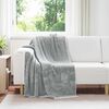 vidaXL Jet&eacute; Gris 130 x 150 cm Toison