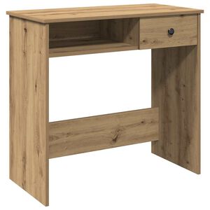 vidaXL Bureau ch&ecirc;ne artisanal 80x40x75 cm bois d'ing&eacute;nierie