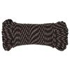 vidaXL Corde de bateau Noir 5 mm 50 m Polypropyl&egrave;ne