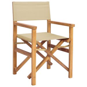vidaXL Chaise de salle &agrave; manger Marron et beige 56 x 54 x 87 cm
