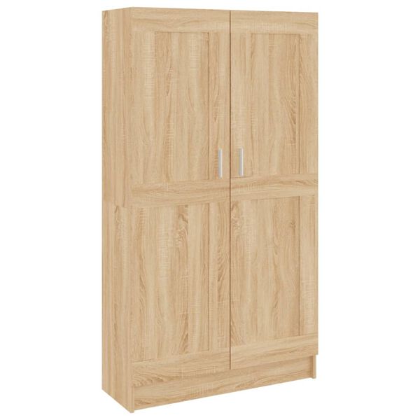 vidaXL Biblioth&egrave;que Ch&ecirc;ne sonoma 82,5x30,5x150 cm Bois d&rsquo;ing&eacute;nierie