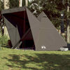 vidaXL Tente familiale tipi 6 personnes marron imperm&eacute;able
