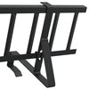 vidaXL Protection de neige pour toit Noir 800 x 29,5 x 34,5 cm Acier