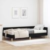 vidaXL Cadre de lit d'angle avec matelas avec matelas 2 pcs Vert tissu