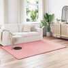vidaXL Tapis en Fourrure Synth&eacute;tique de Lapin Olite Rose 160 x 230 cm