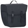 vidaXL Sac de v&eacute;lo simple pour porte-bagages &eacute;tanche 21 L Noir