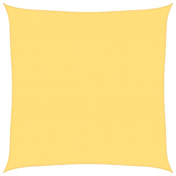vidaXL Voile d'ombrage 160 g/m&sup2; Beige 6x6 m PEHD