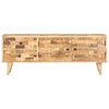 vidaXL Meuble TV 120x30x45 cm Bois solide de manguier