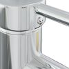 vidaXL Ensemble de mobilier de salle de bain avec porte 4 pcs Marron