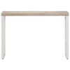 vidaXL Table console marron 110x35x76cm bois massif de manguier et fer