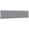 vidaXL Cadre de lit sans matelas Hanko gris clair 200x200 cm tissu