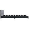 vidaXL Cadre de lit Noir Similicuir 160x200 cm