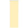 vidaXL Store enrouleur occultant jaune largeur du tissu 80,7 cm