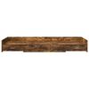 vidaXL Cadre de lit Ch&ecirc;ne fum&eacute; 90 x 200 cm Bois d'ing&eacute;nierie