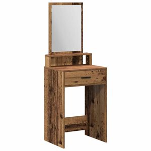 vidaXL Table de Toilette Bois ancien 50 x 41 x 140 cm