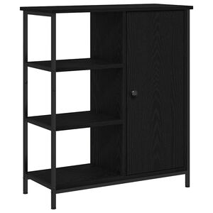 vidaXL Buffet Ch&ecirc;ne noir 70 x 30 x 80 cm