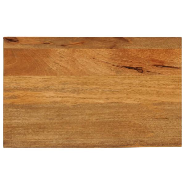 vidaXL Dessus de table &agrave; bord vivant 60x40x2,5 cm bois massif manguier
