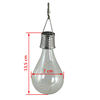 Luxform Lampe LED solaire de jardin 4 pcs Transparent 95420