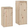 vidaXL Meubles TV 2 pcs Bois massif de pin