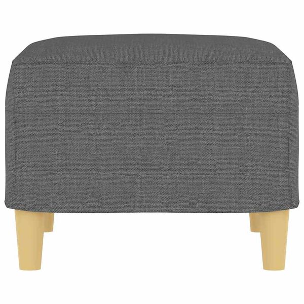 vidaXL Repose-pied Gris fonc&eacute; 60x50x41 cm Tissu