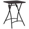 vidaXL Table bistrot Anthracite 55 x 55 x 72,5 cm