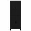 vidaXL Haut Armoire Chêne noir 69,5 x 34 x 180 cm Bois d'ingénierie