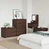 vidaXL Armoire de rangement Ch&ecirc;ne brun 80 x 48 x 57 cm