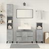 vidaXL Ensemble de meubles de salle de bain 3 pcs gris b&eacute;ton