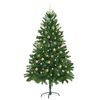vidaXL Sapin de No&euml;l avec 300 LED avec support Vert 210 cm PE