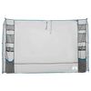 vidaXL Organisateur de tente suspendu avec stockage Gris 320 x 182 cm