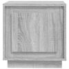 vidaXL Table de chevet sonoma gris 44x35x45 cm bois d'ing&eacute;nierie