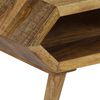 vidaXL Table basse Bois de manguier massif 104x50x45 cm
