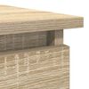 vidaXL Table console avec tiroirs ch&ecirc;ne sonoma 85,5x38,5x74,5 cm