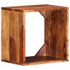 vidaXL &Eacute;tag&egrave;re Murale Cube Marron 40 x 30 x 40 cm Bois d'Acacia Massif