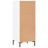 vidaXL Buffet blanc 34,5x32,5x90 cm bois d'ing&eacute;nierie