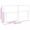 vidaXL T&ecirc;te de lit Ch&ecirc;ne brun 200 cm Bois d'ing&eacute;nierie
