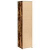vidaXL Buffet haut ch&ecirc;ne fum&eacute; 45x41x185 cm bois d'ing&eacute;nierie