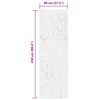 vidaXL Tapis ARBIZU int&eacute;rieur ext&eacute;rieur design vintage 80x250 cm