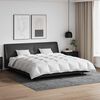 vidaXL Ensemble de Duvet avec oreiller 3 pcs Blanc Plume de canard