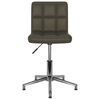 vidaXL Chaises pivotantes &agrave; manger lot de 6 marron similicuir