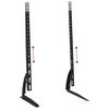 vidaXL Support TV 2 pcs pour écran 37-75 pouces max VESA 600x400 mm