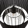 Ranex Lampe suspendue 30x30x140 cm Noir