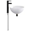 vidaXL Lavabo de salle de bains Noir Mat 35,5 x 35,5 x 14,5 cm m&eacute;tal