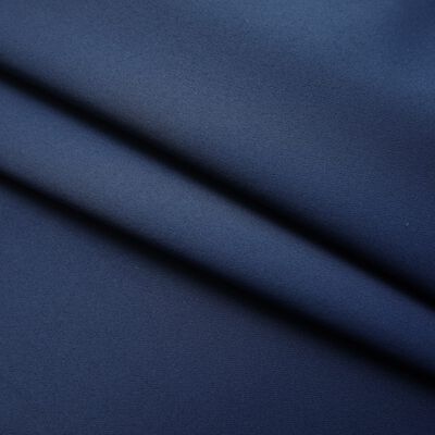 vidaXL Rideaux occultants avec crochets 2 pcs Bleu 140x175 cm
