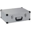 vidaXL Valise &agrave; outils 46 x 33 x 16 cm Argent&eacute; Aluminium