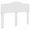 vidaXL Cadre de lit Blanc 120 x 190 cm Bois de pin massif