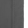 Livin'outdoor Tissu d'ombrage Como Polyester 3,6x3,6x3,6 m Gris